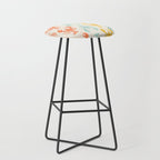 Lobster parade - retro Stool Gallery Image 1