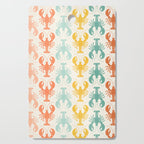 Lobster parade - retro Cutting Board Gallery Image 1