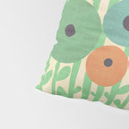 Cat in flower garden Pillow Sham Gallery Image 4