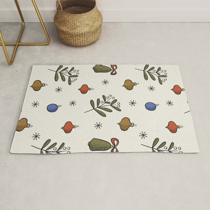 Christmas Pattern #4 Rug Gallery Image 1