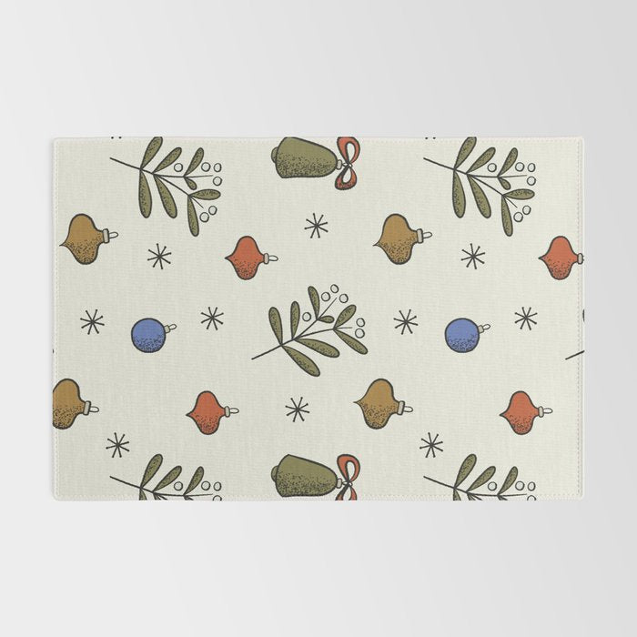 Christmas Pattern #4 Rug Gallery Image 2