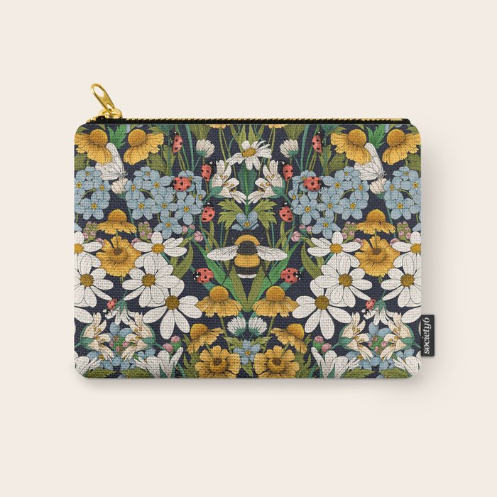 Beehaven in Bloom Carry All Pouch Gallery Image 1
