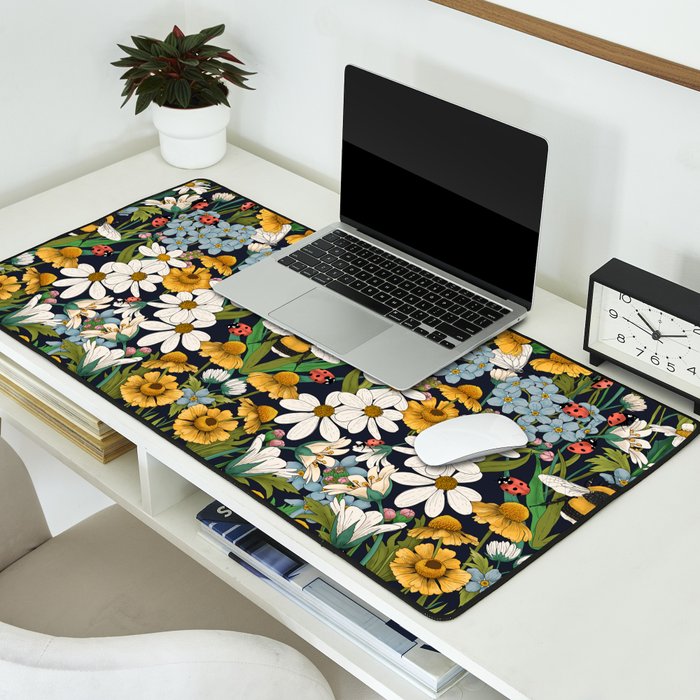 Beehaven in Bloom Desk Mat Gallery Image 2