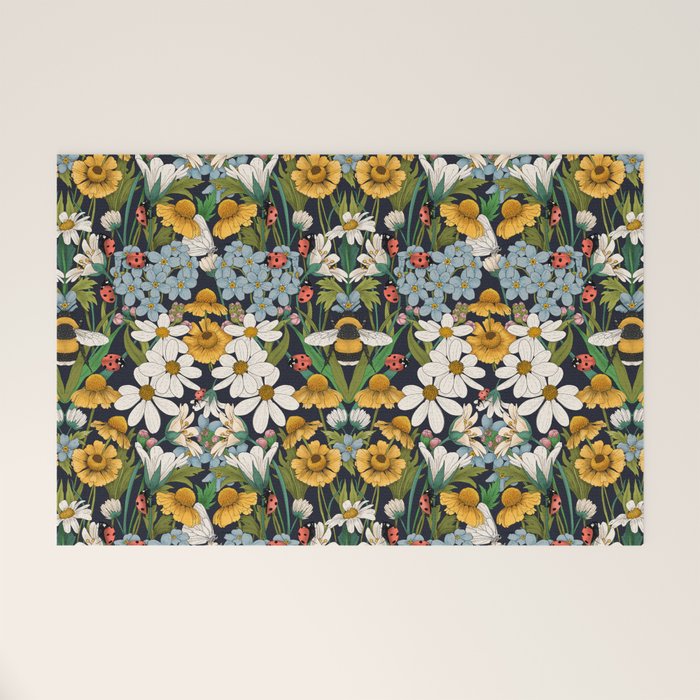 Beehaven in Bloom Welcome Mat Gallery Image 1