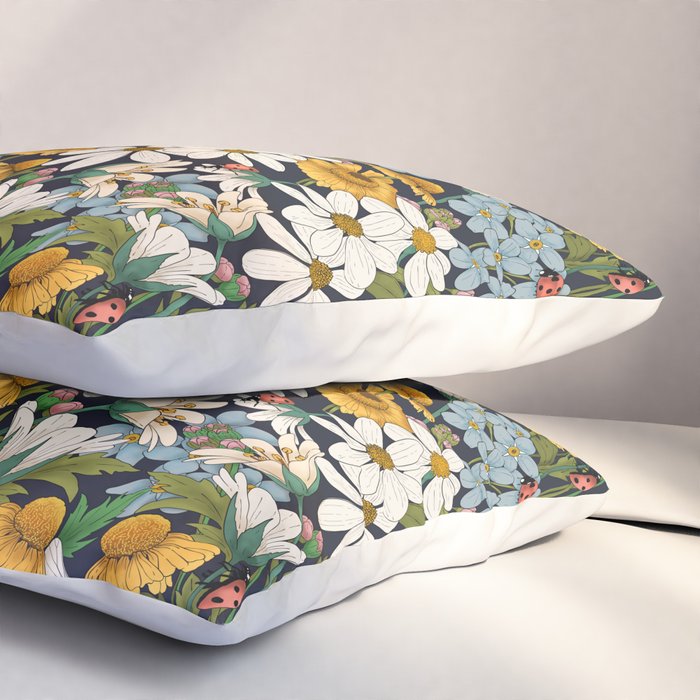 Beehaven in Bloom Pillow Sham Gallery Image 3