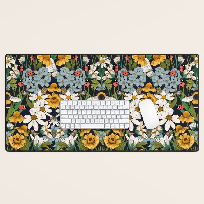 Beehaven in Bloom Desk Mat Gallery Image 1