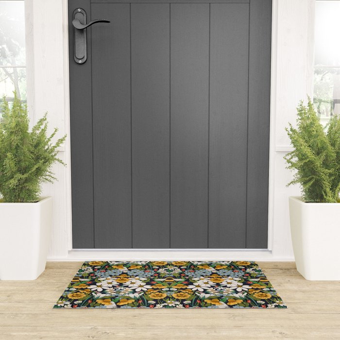 Beehaven in Bloom Welcome Mat Gallery Image 3