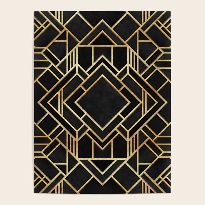 Art Deco Black Poster Gallery Image 4