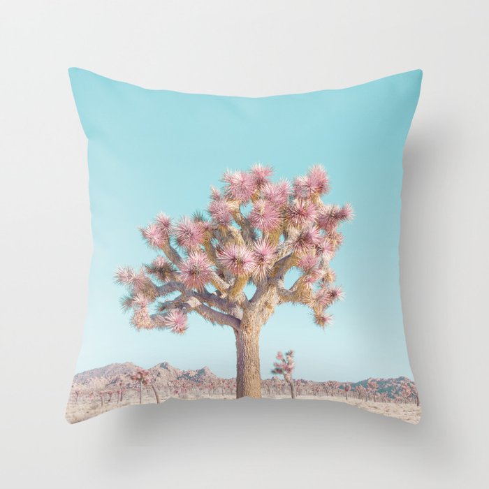 Desert Dream - Joshua Tree Landscape Photography Throw Pillow Gallery Image 6