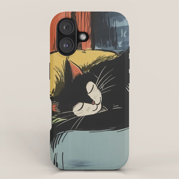 Ludwig The Black Cat  iPhone Case Gallery Image 1