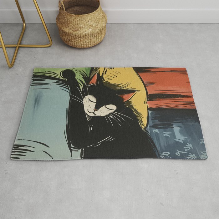 Ludwig The Black Cat  Rug Gallery Image 1