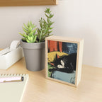 Ludwig The Black Cat  Mini Art Print Gallery Image 2