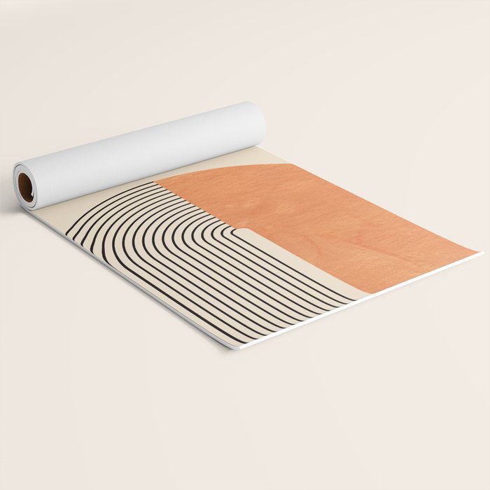 Harmony - Mid Century Modern  Yoga Mat Gallery Image 2
