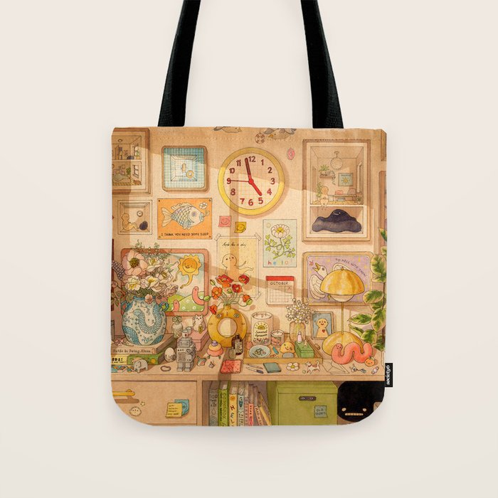 Shelf Still Life Tote Bag Gallery Image 1