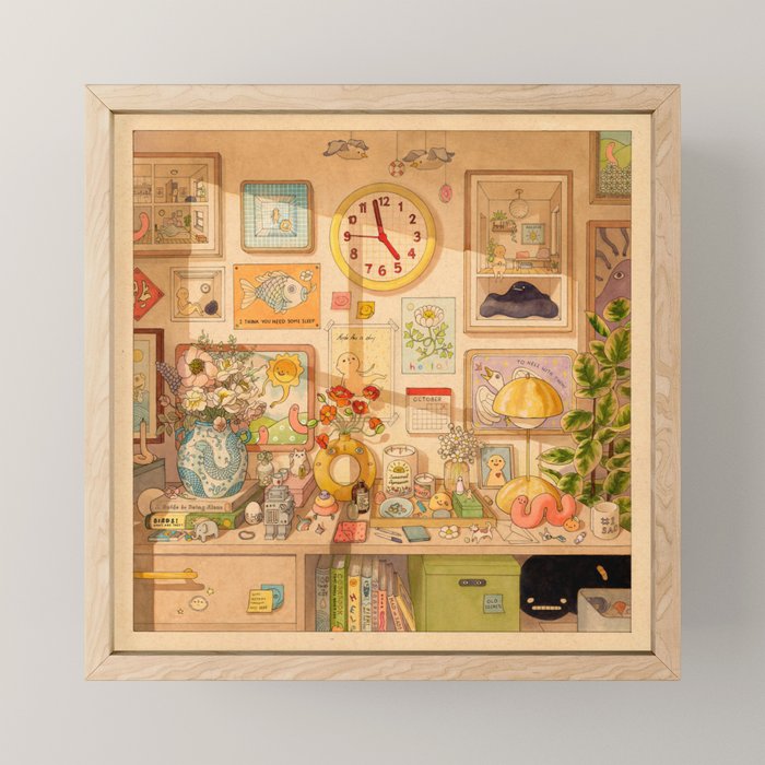 Shelf Still Life Mini Art Print Gallery Image 1