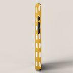 Boho Raindrops on Yellow iPhone Case Gallery Image 2