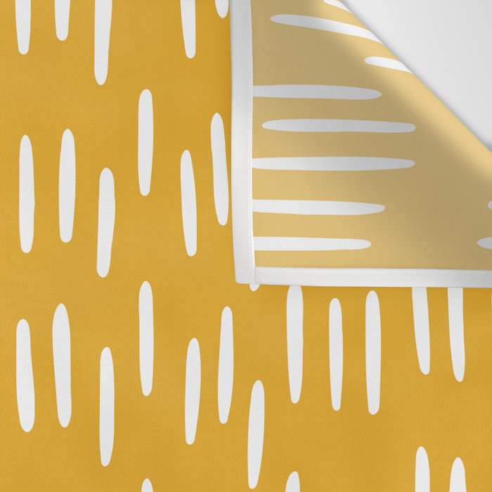 Boho Raindrops on Yellow Wall Tapestry Gallery Image 3