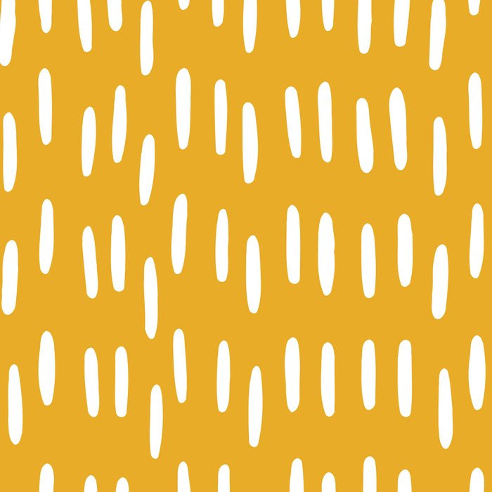 Boho Raindrops on Yellow Coffee Mug Gallery Image 2