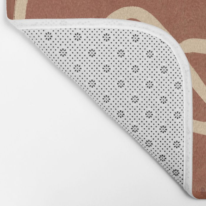 Abstract Line Art Cat 8 Bath Mat Gallery Image 2