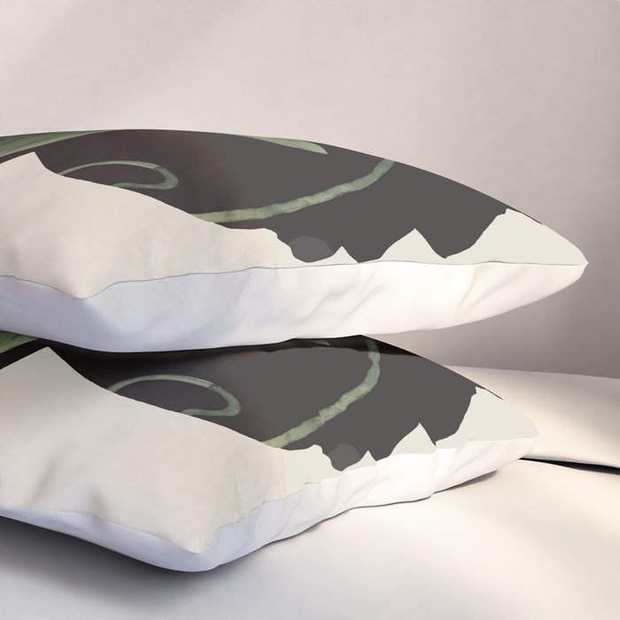 Floral Portrait 28 Pillow Sham Gallery Image 3