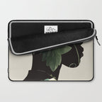 Floral Portrait 28 Laptop Sleeve Gallery Image 2