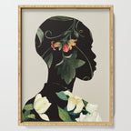 Floral Portrait 28 Serving Tray Gallery Image 1