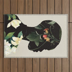 Floral Portrait 28 Outdoor Rug Gallery Image 1