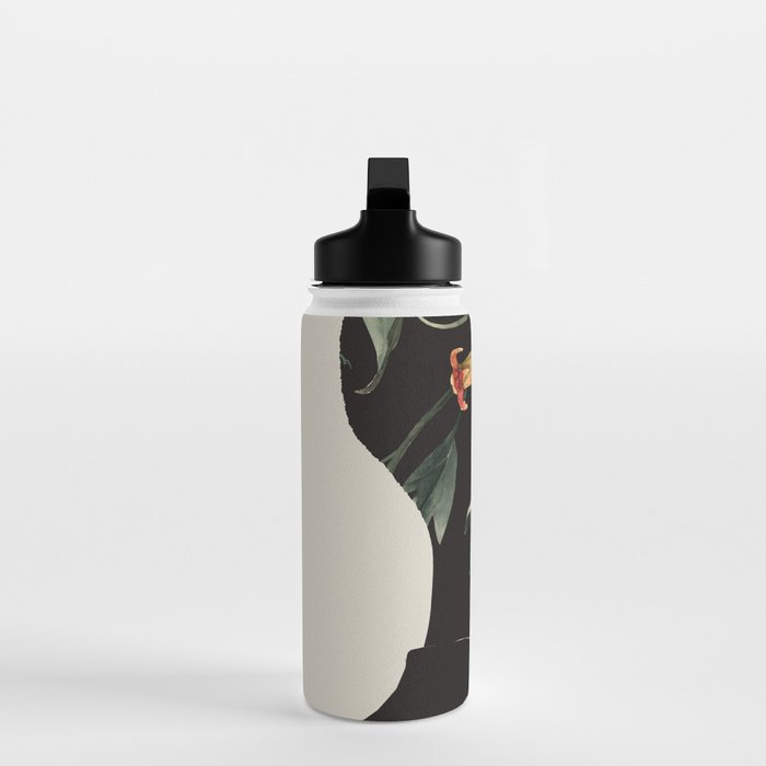 Floral Portrait 28 Water Bottle Gallery Image 3