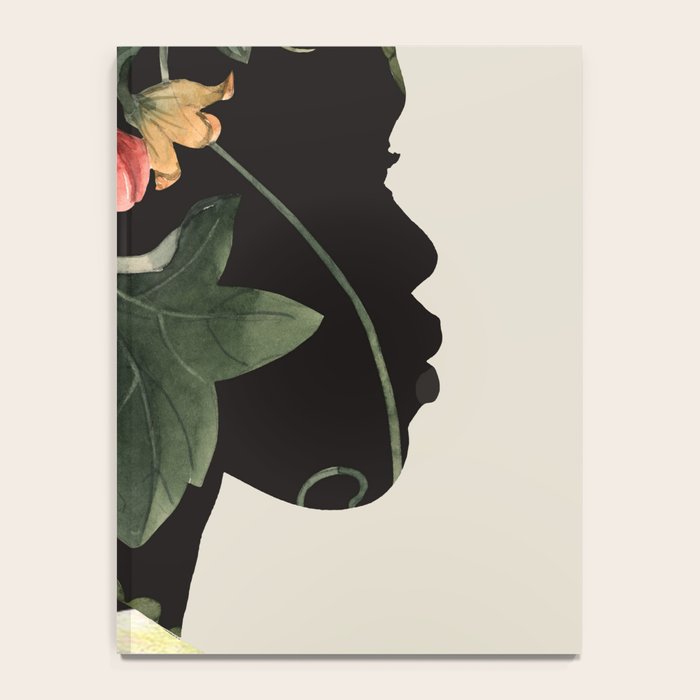 Floral Portrait 28 Notebook Gallery Image 4