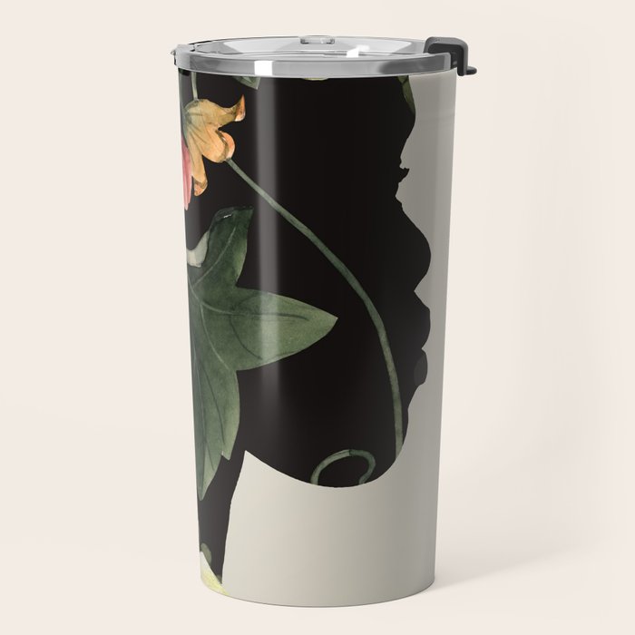 Floral Portrait 28 Travel Mug Gallery Image 2