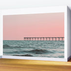 Pink Ocean Wall Mural Gallery Image 2