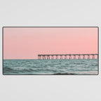 Pink Ocean Desk Mat Gallery Image 3
