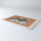 Striped Owl Pair Rug Gallery Image 3