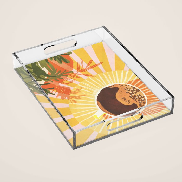 Sunny Cafe Acrylic Tray Gallery Image 1
