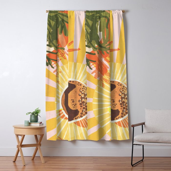 Sunny Cafe Window Curtain Gallery Image 1