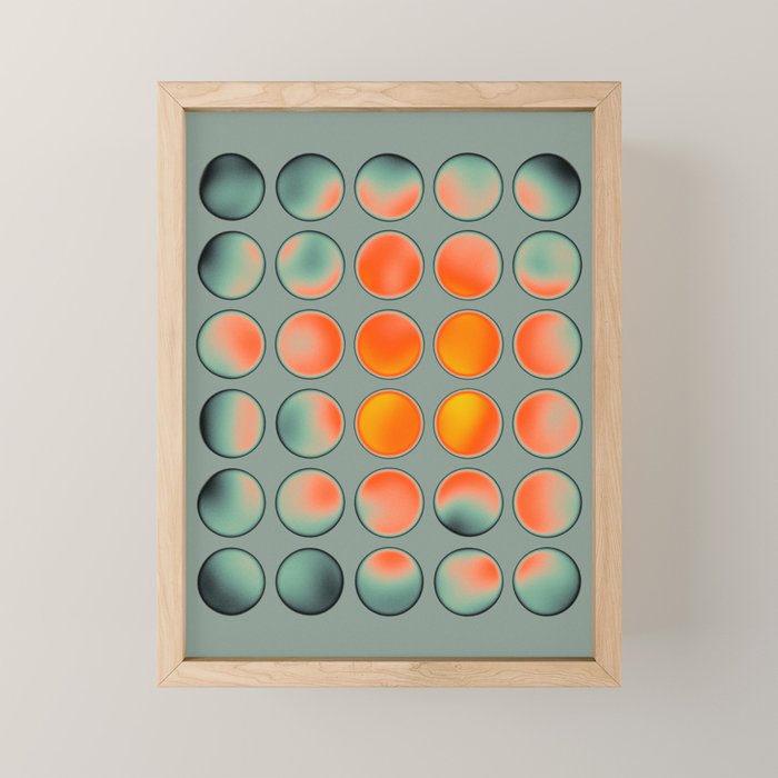 Color Burn 23 Mini Art Print Gallery Image 1