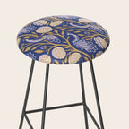 Peacock Dreams - Amethyst Stool Gallery Image 2