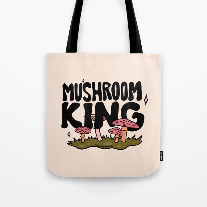 Mushroom King Tote Bag Gallery Image 1