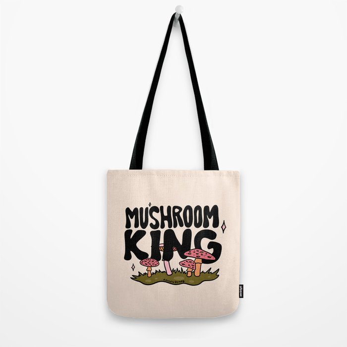 Mushroom King Tote Bag Gallery Image 2