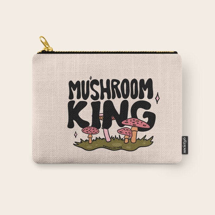 Mushroom King Carry All Pouch Gallery Image 1