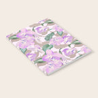 Lovely lilac exotic flowers L Notebook Gallery Image 2