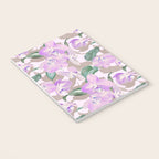 Lovely lilac exotic flowers L Notebook Gallery Image 3