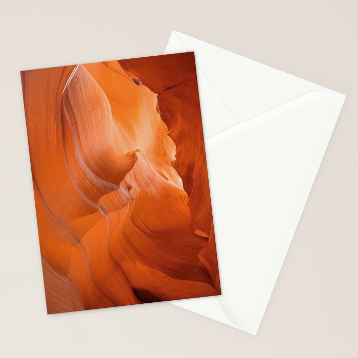 Antelope Canyon Waves Stationery Card Gallery Image 2