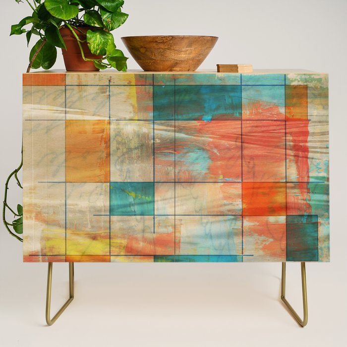 Mid-Century Modern Art 5.0 - Graffiti Credenza Gallery Image 1