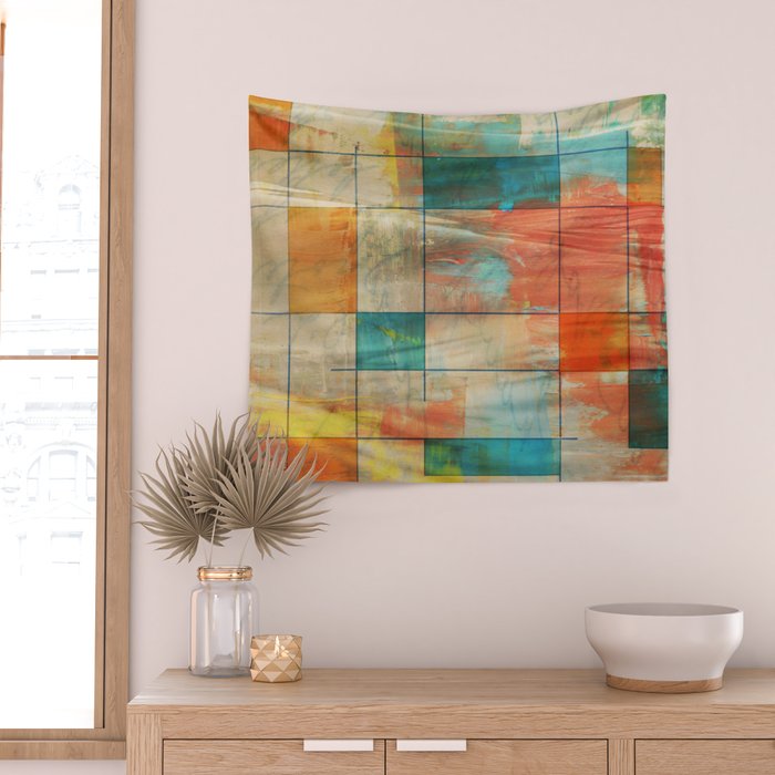 Mid-Century Modern Art 5.0 - Graffiti Wall Tapestry Gallery Image 2