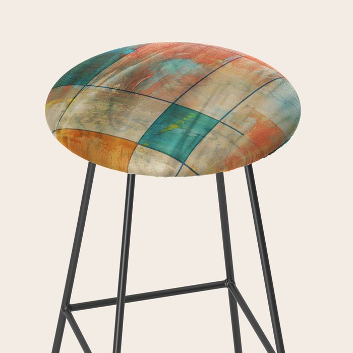 Mid-Century Modern Art 5.0 - Graffiti Stool Gallery Image 2