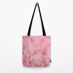 Blush pink green watercolor orchids flowers  Tote Bag Gallery Image 2