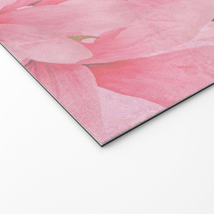 Blush pink green watercolor orchids flowers  Welcome Mat Gallery Image 2