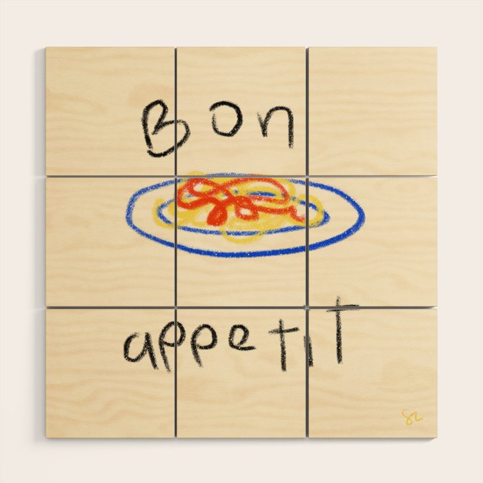 Bone Apple Tea Wood Wall Art Gallery Image 1