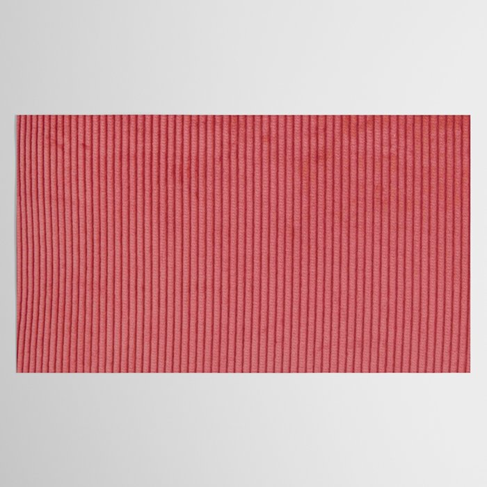 red corduroy Tablecloth Gallery Image 2